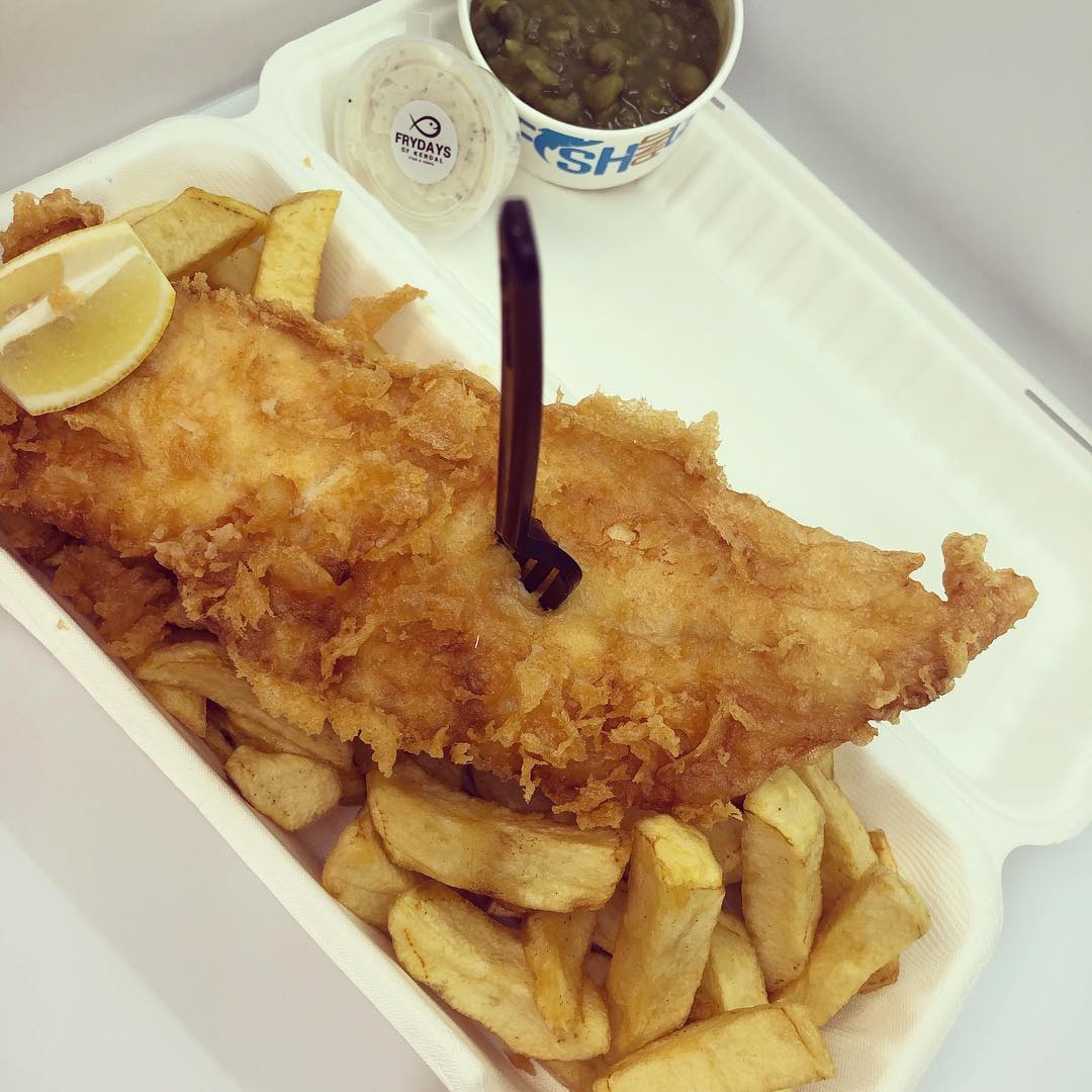 Frydays of Kendal Fish & Chips Menus